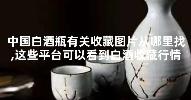 中国白酒瓶有关收藏图片从哪里找,这些平台可以看到白酒收藏行情