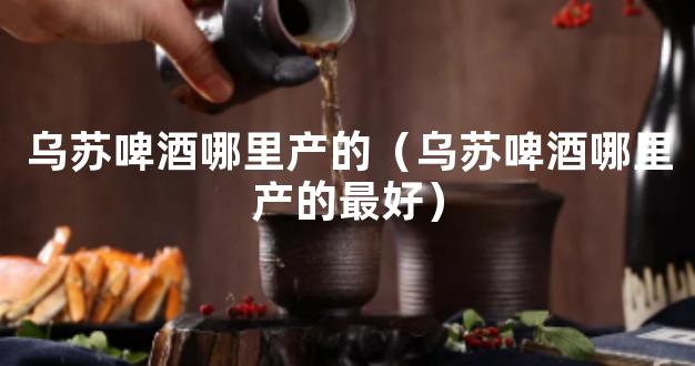 乌苏啤酒哪里产的（乌苏啤酒哪里产的最好）