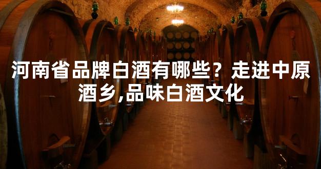 河南省品牌白酒有哪些？走进中原酒乡,品味白酒文化