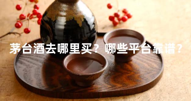 茅台酒去哪里买？哪些平台靠谱？