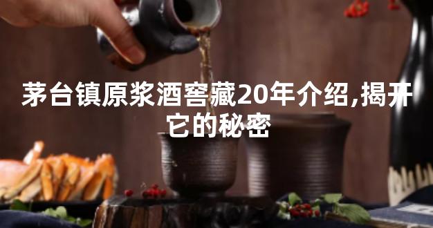 茅台镇原浆酒窖藏20年介绍,揭开它的秘密