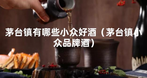 茅台镇有哪些小众好酒（茅台镇小众品牌酒）