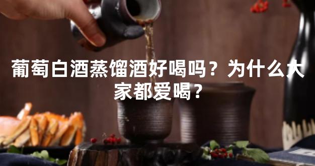 葡萄白酒蒸馏酒好喝吗？为什么大家都爱喝？