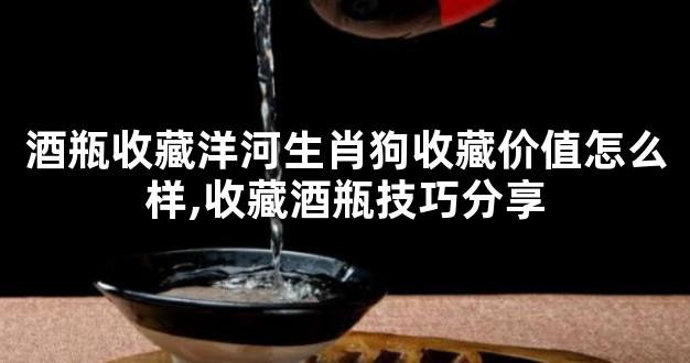 酒瓶收藏洋河生肖狗收藏价值怎么样,收藏酒瓶技巧分享