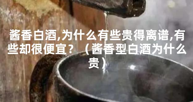 酱香白酒,为什么有些贵得离谱,有些却很便宜？（酱香型白酒为什么贵）