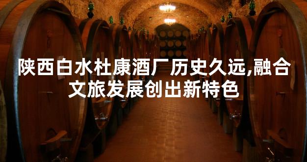 陕西白水杜康酒厂历史久远,融合文旅发展创出新特色